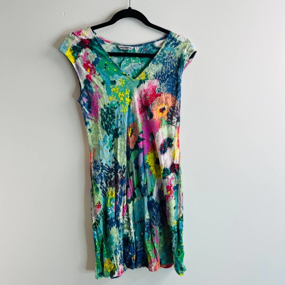 Jams World Dresses & Skirts - Jams World Lush Sherry watercolor floral dress